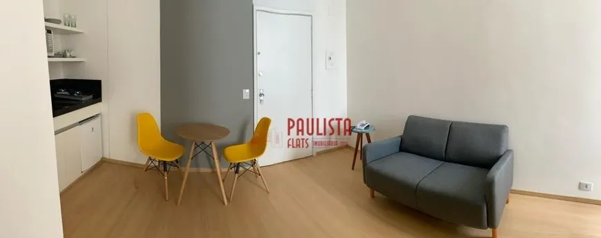 Foto 1 de Flat com 1 Quarto para alugar, 35m² em Jardim Paulista, São Paulo