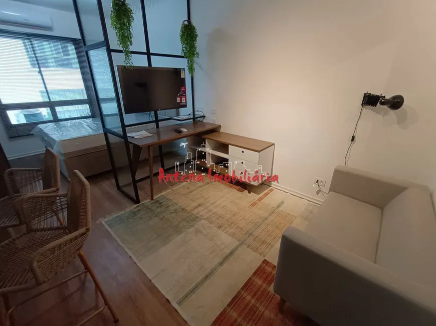 Foto 1 de Flat com 1 Quarto para venda ou aluguel, 28m² em Santa Cecília, São Paulo