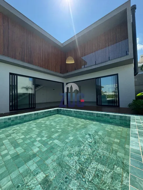 Foto 1 de Casa de Condomínio com 4 Quartos à venda, 357m² em Alphaville Dom Pedro, Campinas