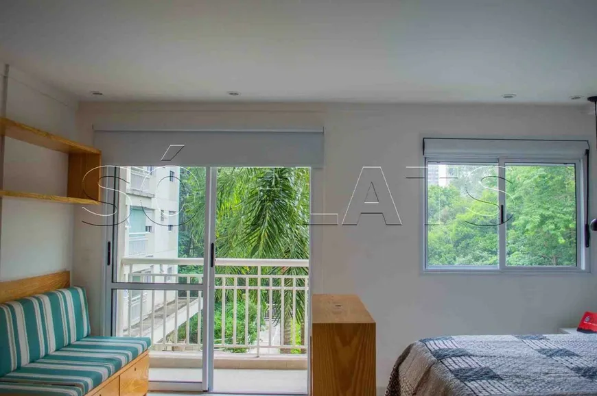 Foto 1 de Flat com 1 Quarto para alugar, 33m² em Morumbi, São Paulo