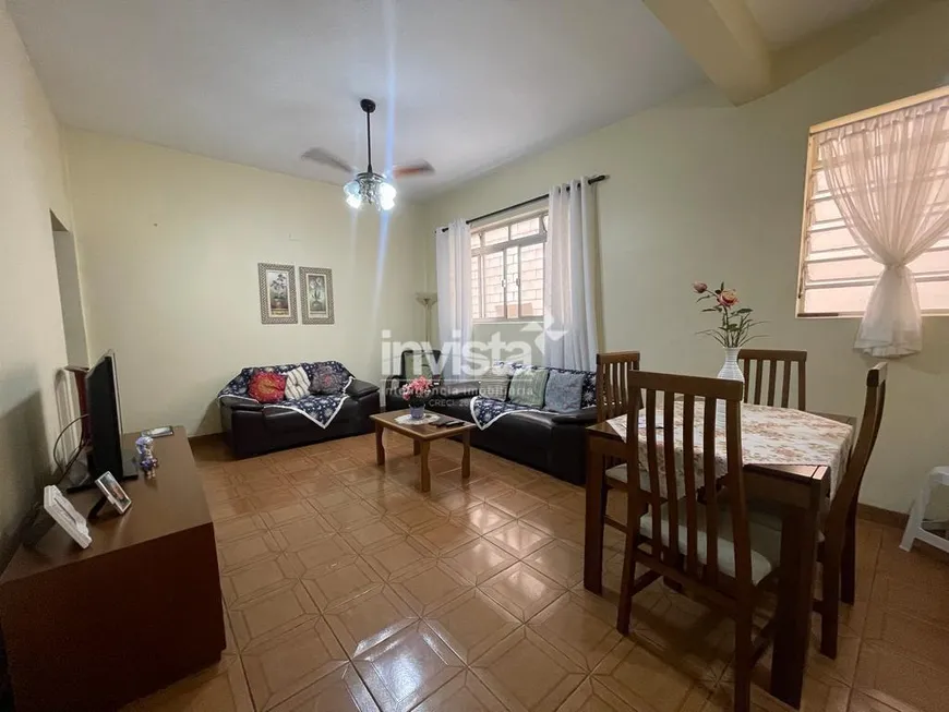Foto 1 de Apartamento com 3 Quartos à venda, 88m² em Gonzaga, Santos