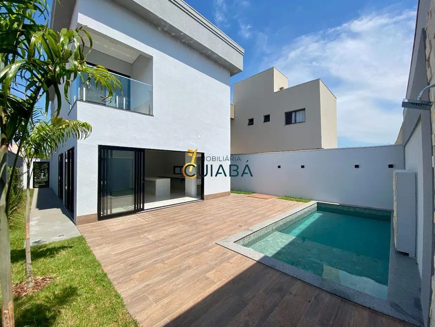 Foto 1 de Casa de Condomínio com 3 Quartos à venda, 265m² em Condomínio Belvedere II, Cuiabá