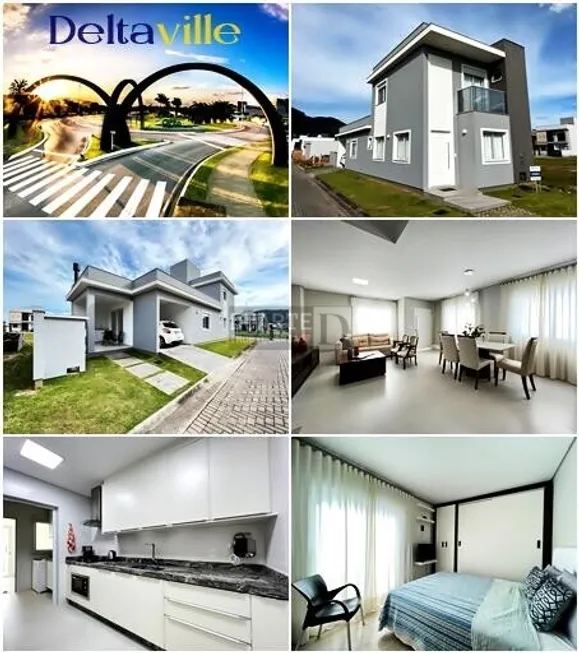 Foto 1 de Casa de Condomínio com 2 Quartos à venda, 143m² em Deltaville, Biguaçu