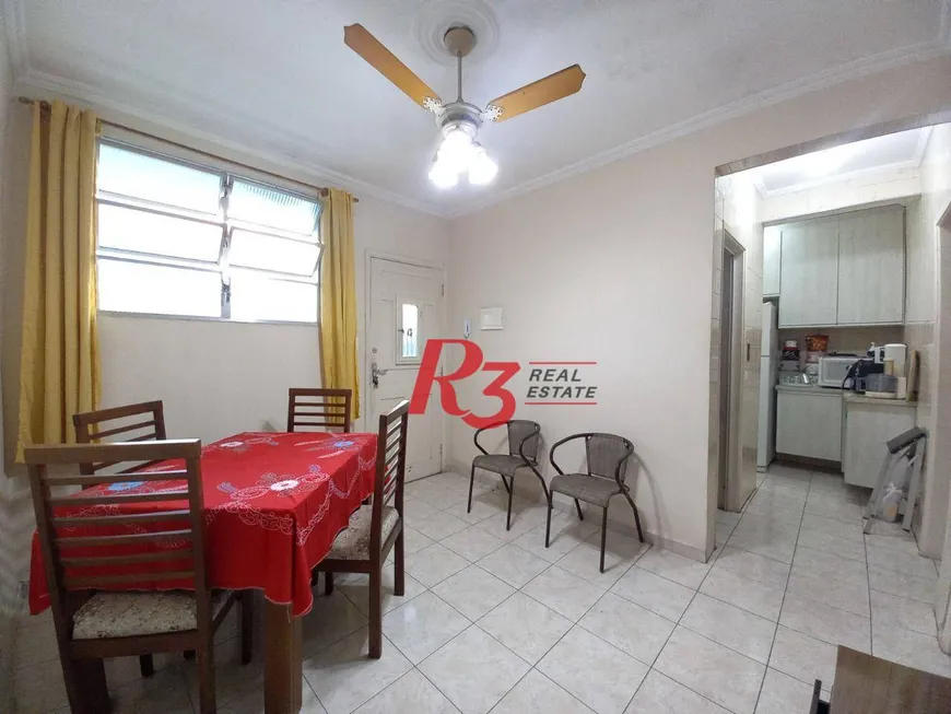 Foto 1 de Apartamento com 2 Quartos à venda, 55m² em Paquetá, Santos