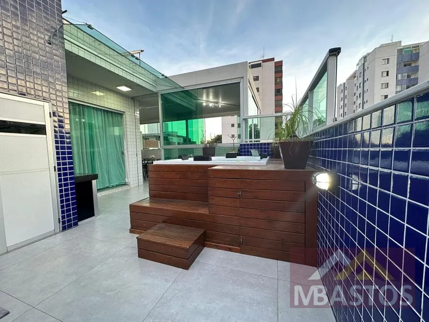 Foto 1 de Cobertura com 4 Quartos à venda, 252m² em Castelo, Belo Horizonte