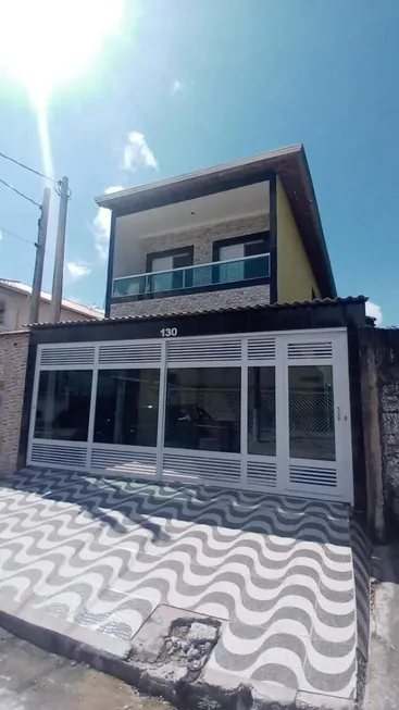 Foto 1 de Casa com 2 Quartos à venda, 57m² em Sítio do Campo, Praia Grande