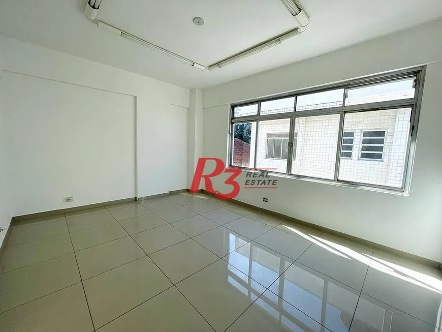 Foto 1 de Sala Comercial para alugar, 48m² em Boqueirão, Santos