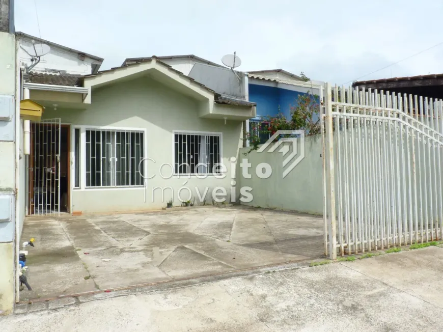 Foto 1 de Casa com 2 Quartos à venda, 47m² em Cara Cara, Ponta Grossa