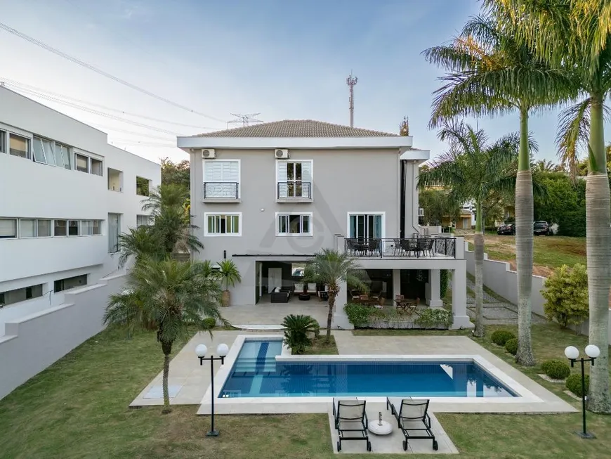 Foto 1 de Casa de Condomínio com 4 Quartos para venda ou aluguel, 650m² em Loteamento Alphaville Campinas, Campinas