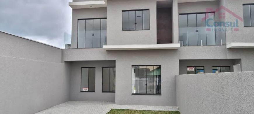 Foto 1 de Sobrado com 3 Quartos à venda, 115m² em Vila Itaqui, Campo Largo