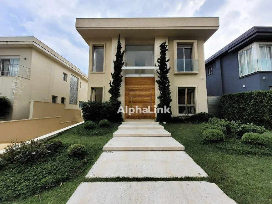 Foto 1 de Casa de Condomínio com 4 Quartos à venda, 440m² em Alphaville, Barueri