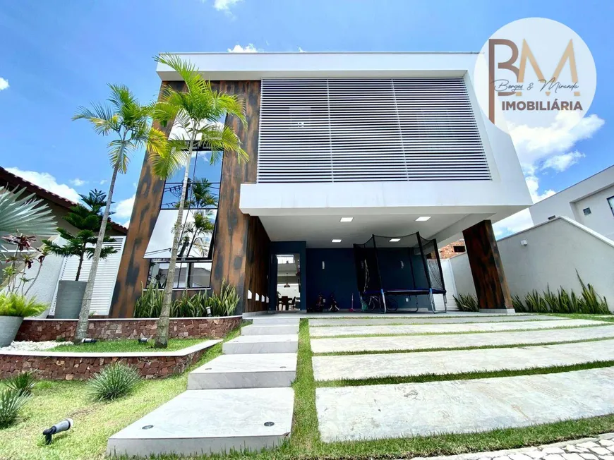 Foto 1 de Casa de Condomínio com 4 Quartos à venda, 274m² em Papagaio, Feira de Santana