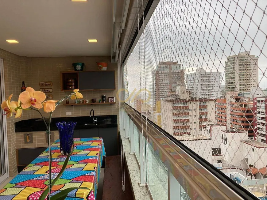 Foto 1 de Apartamento com 3 Quartos à venda, 112m² em Canto do Forte, Praia Grande