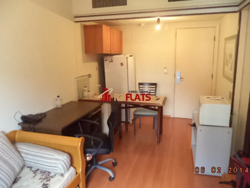 Foto 1 de Flat com 1 Quarto para alugar, 32m² em Jardins, São Paulo