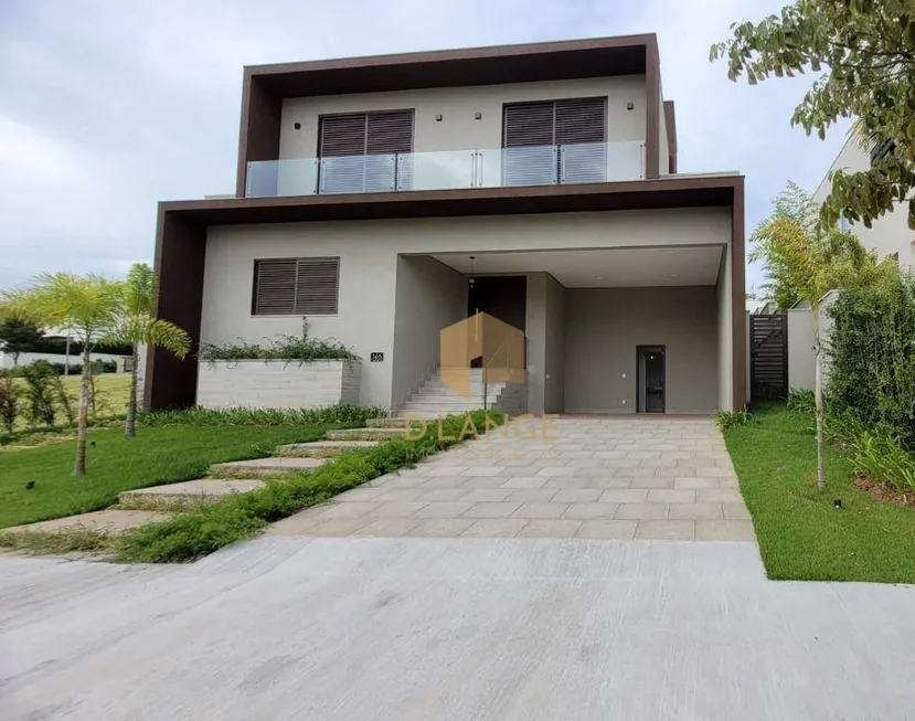 Foto 1 de Casa de Condomínio com 4 Quartos à venda, 383m² em Alphaville Dom Pedro, Campinas
