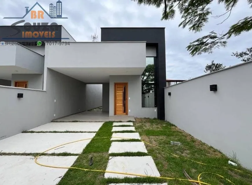 Foto 1 de Casa com 3 Quartos à venda, 115m² em Jardim Atlântico Central, Maricá