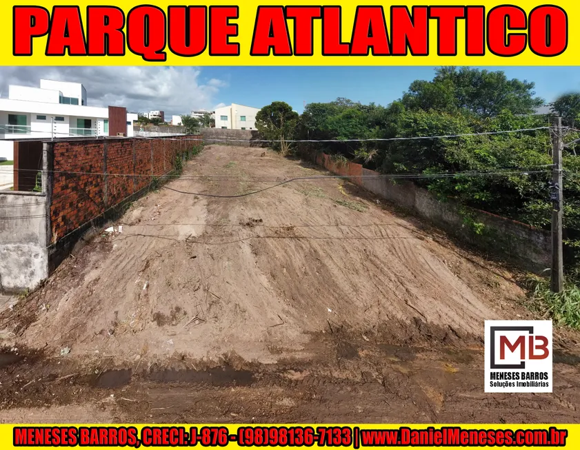 Foto 1 de Lote/Terreno à venda, 800m² em Quintas do Calhau, São Luís