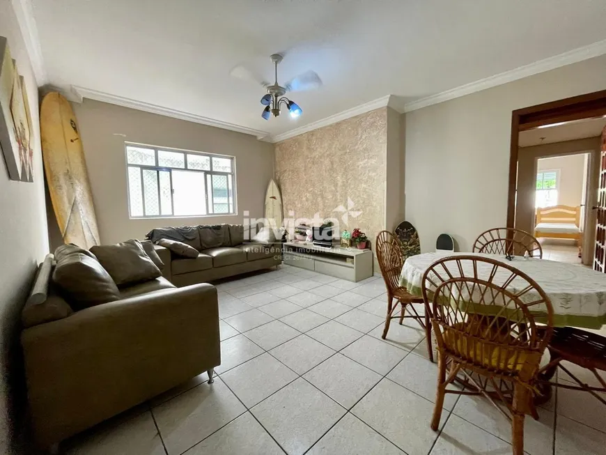 Foto 1 de Apartamento com 2 Quartos à venda, 127m² em Encruzilhada, Santos