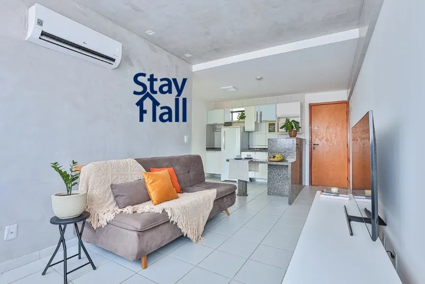 Foto 1 de Flat com 1 Quarto para alugar, 50m² em Jaqueira, Recife