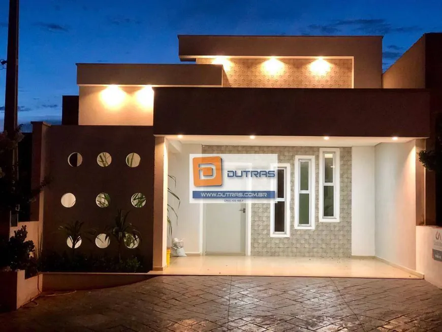 Foto 1 de Casa de Condomínio com 3 Quartos à venda, 130m² em Água Branca, Piracicaba