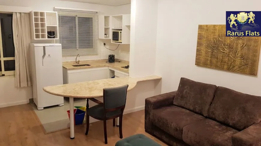 Foto 1 de Flat com 1 Quarto para alugar, 31m² em Vila Olímpia, São Paulo