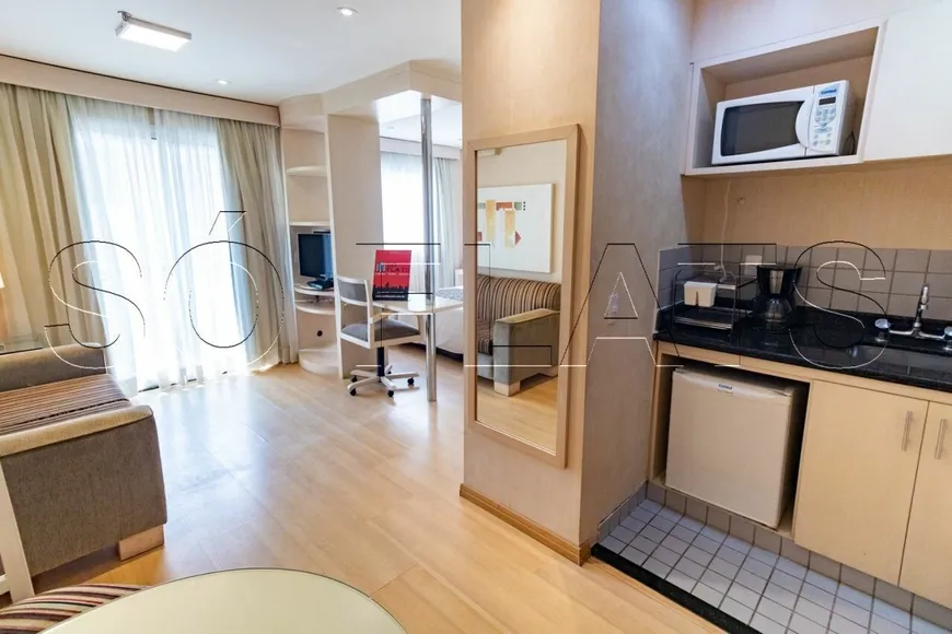 Foto 1 de Flat com 1 Quarto para alugar, 37m² em Jardim Paulista, São Paulo