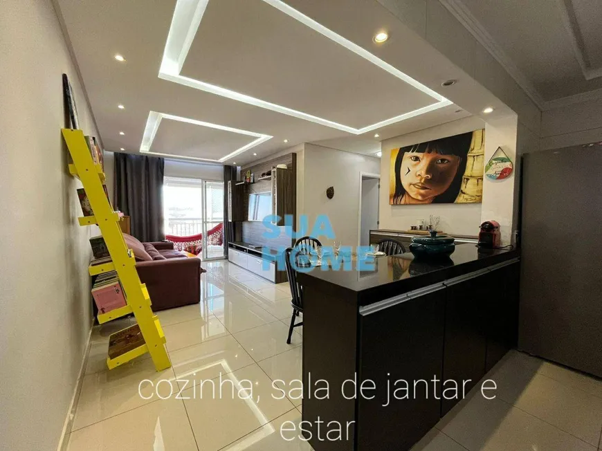 Foto 1 de Apartamento com 3 Quartos à venda, 91m² em Vila Lusitania, São Bernardo do Campo