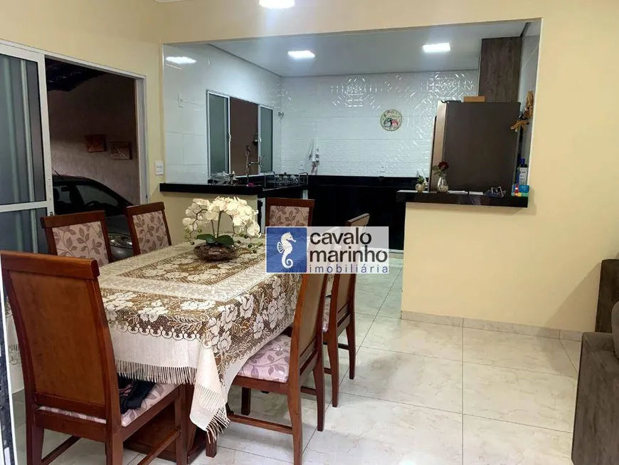 Foto 1 de Casa com 3 Quartos à venda, 140m² em Jardim Porto Seguro, Ribeirão Preto