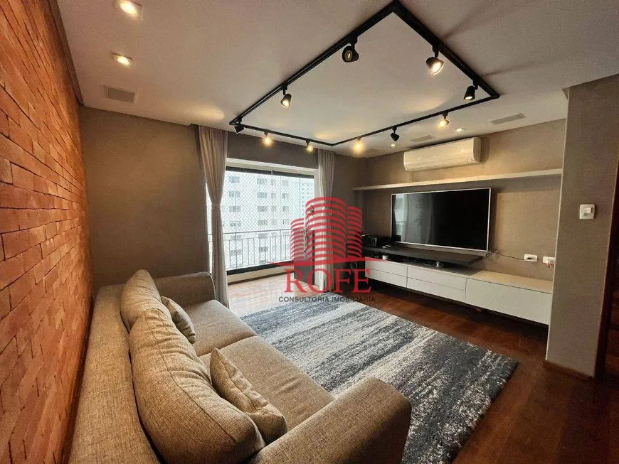 Foto 1 de Apartamento com 2 Quartos para venda ou aluguel, 127m² em Indianópolis, São Paulo
