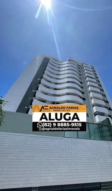 Foto 1 de Apartamento com 2 Quartos para alugar, 66m² em Ponta Verde, Maceió