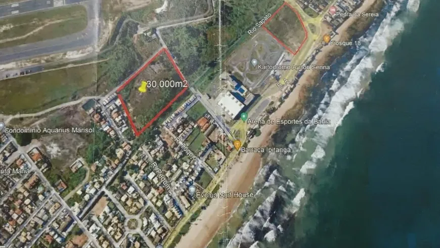 Foto 1 de Lote/Terreno à venda, 30000m² em Ipitanga, Lauro de Freitas