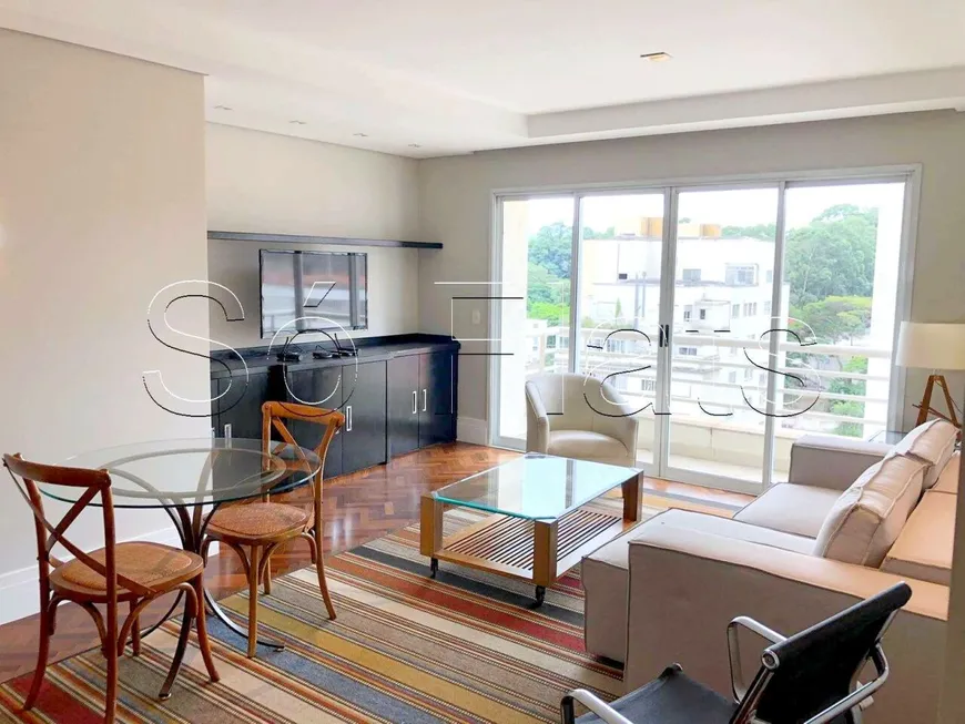 Foto 1 de Flat com 1 Quarto à venda, 52m² em Pinheiros, São Paulo