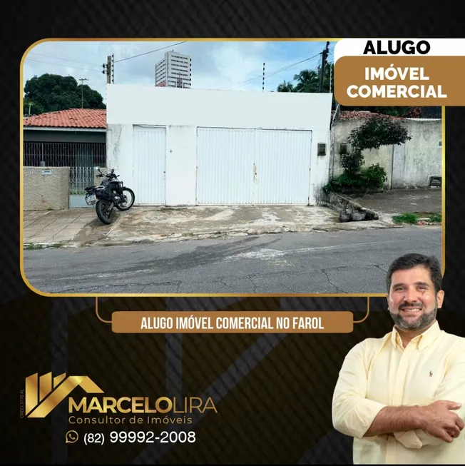 Foto 1 de Imóvel Comercial com 5 Quartos para alugar, 250m² em Farol, Maceió