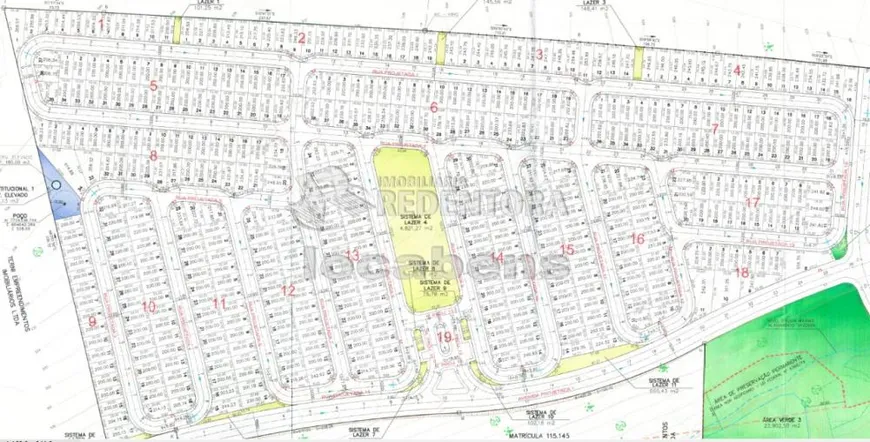 Foto 1 de Lote/Terreno à venda, 246m² em Residencial Maria Clara, São José do Rio Preto