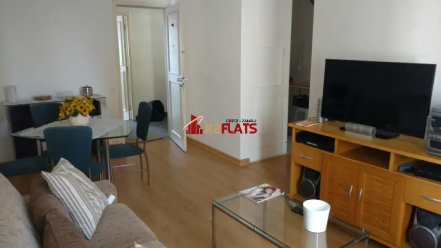 Foto 1 de Flat com 1 Quarto à venda, 42m² em Itaim Bibi, São Paulo