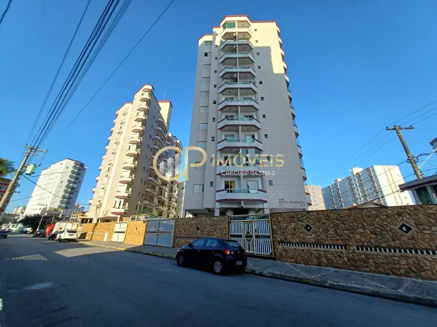 Foto 1 de Apartamento com 1 Quarto à venda, 58m² em Mirim, Praia Grande