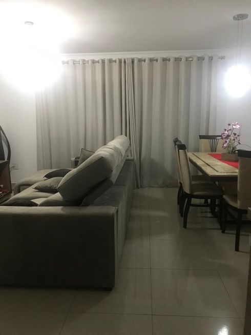 Foto 1 de Casa de Condomínio com 3 Quartos à venda, 112m² em Vila Scarpelli, Santo André