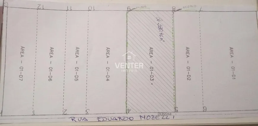 Foto 1 de Lote/Terreno à venda, 10m² em Esplanada Independência, Taubaté