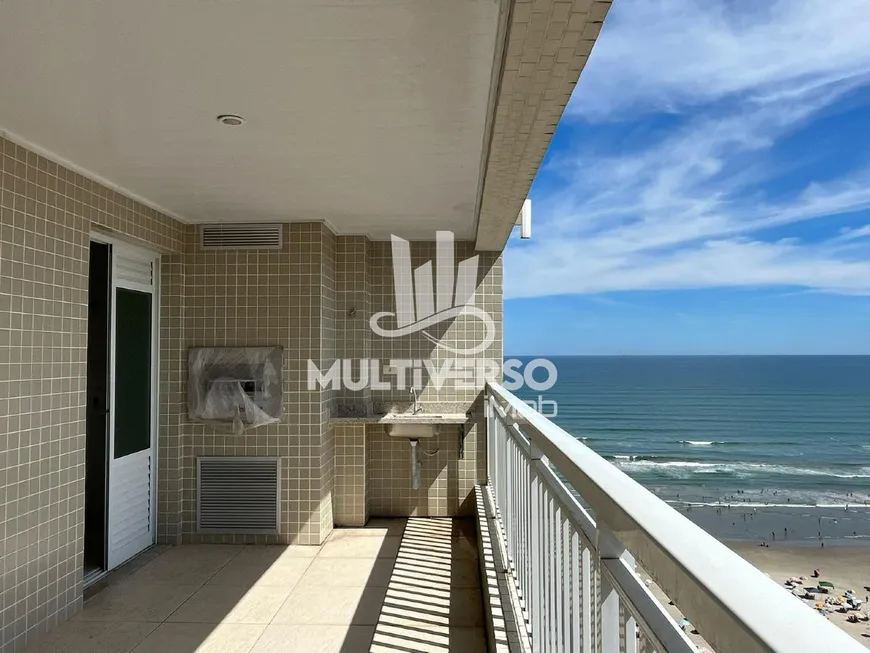 Foto 1 de Apartamento com 3 Quartos à venda, 123m² em Aviação, Praia Grande