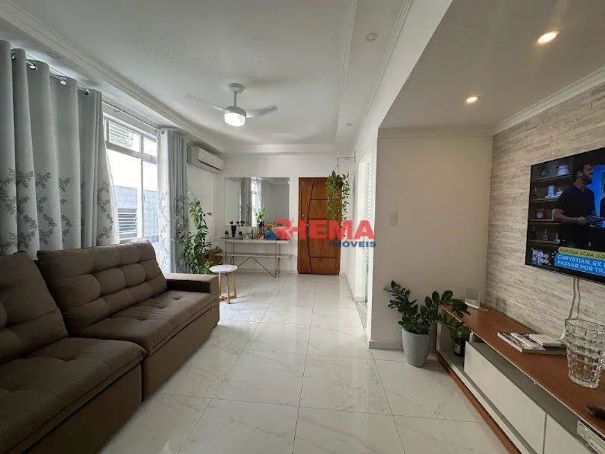 Foto 1 de Apartamento com 2 Quartos à venda, 80m² em Aparecida, Santos