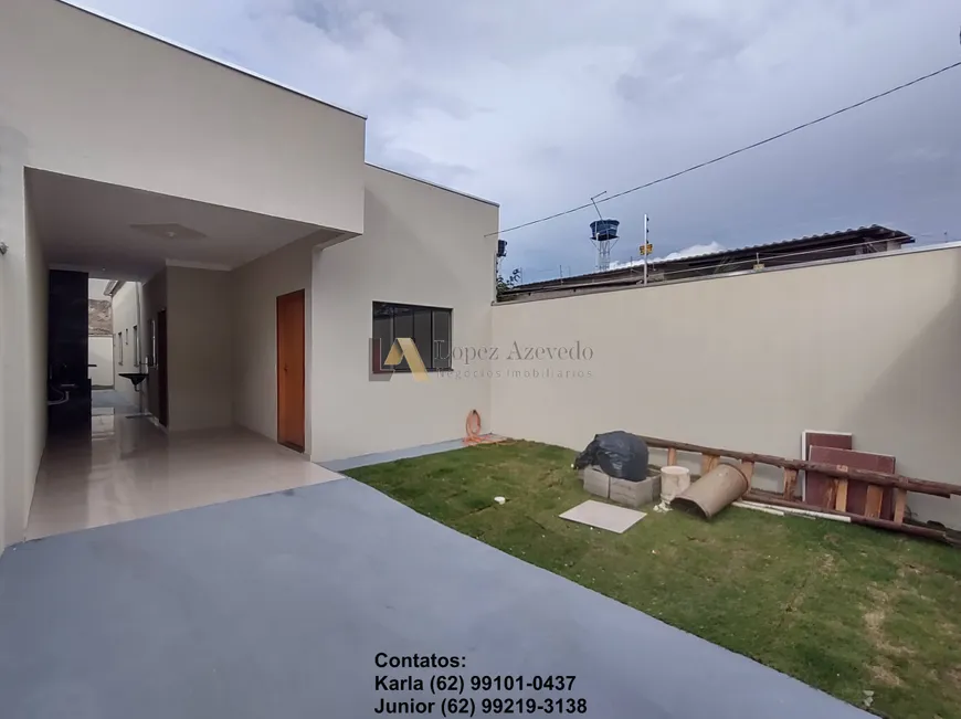 Foto 1 de Casa com 2 Quartos à venda, 70m² em Residencial Buritis, Anápolis