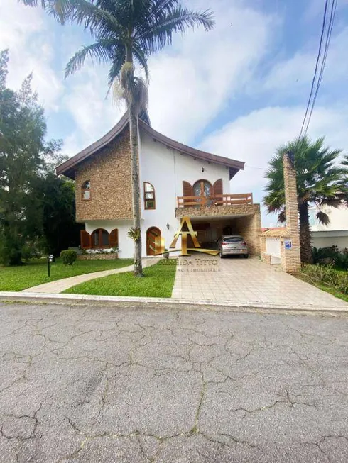 Foto 1 de Casa de Condomínio com 5 Quartos para alugar, 422m² em Alphaville, Santana de Parnaíba