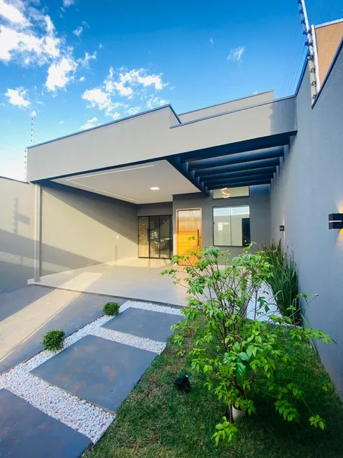 Foto 1 de Casa com 3 Quartos à venda, 105m² em Residencial Campos do Jordao, Anápolis