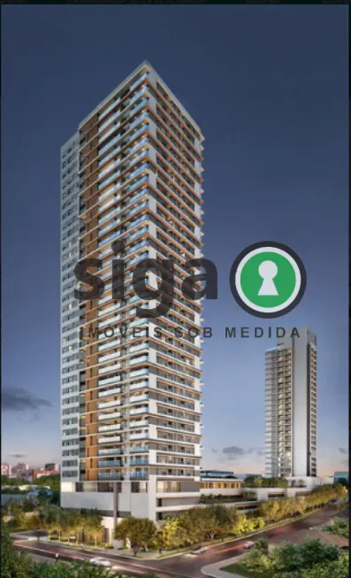 Foto 1 de Apartamento com 4 Quartos à venda, 205m² em Brooklin, São Paulo