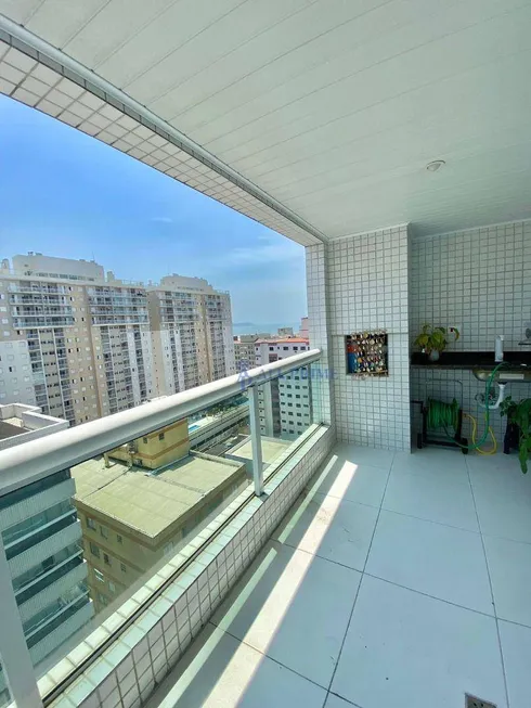 Foto 1 de Apartamento com 3 Quartos para alugar, 129m² em Vila Assunção, Praia Grande