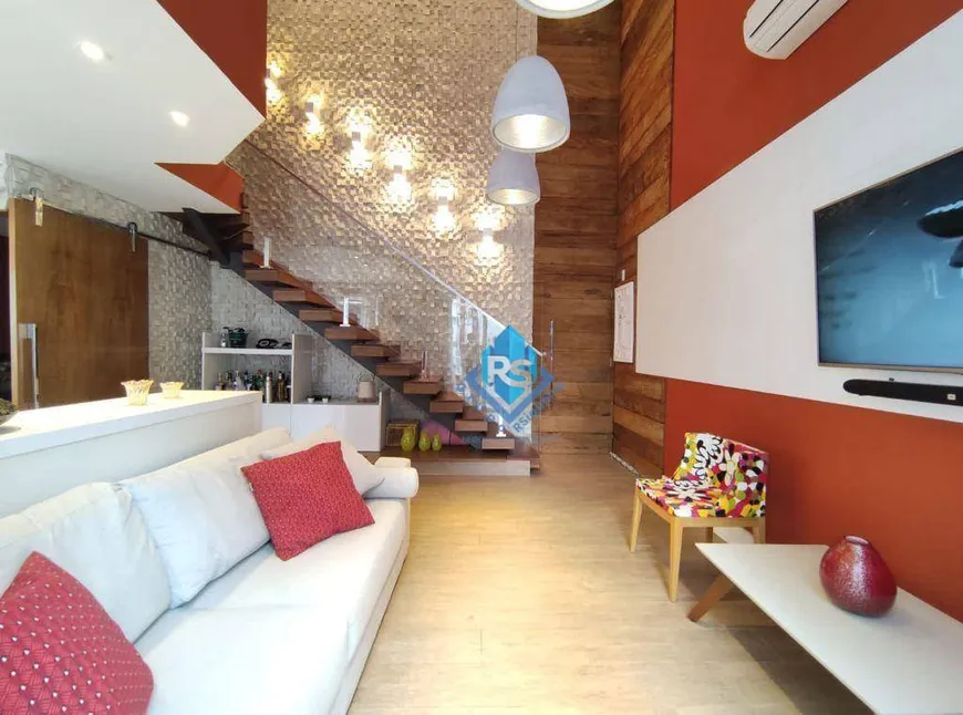 Foto 1 de Cobertura com 4 Quartos à venda, 140m² em Vila Luis Antonio, Guarujá