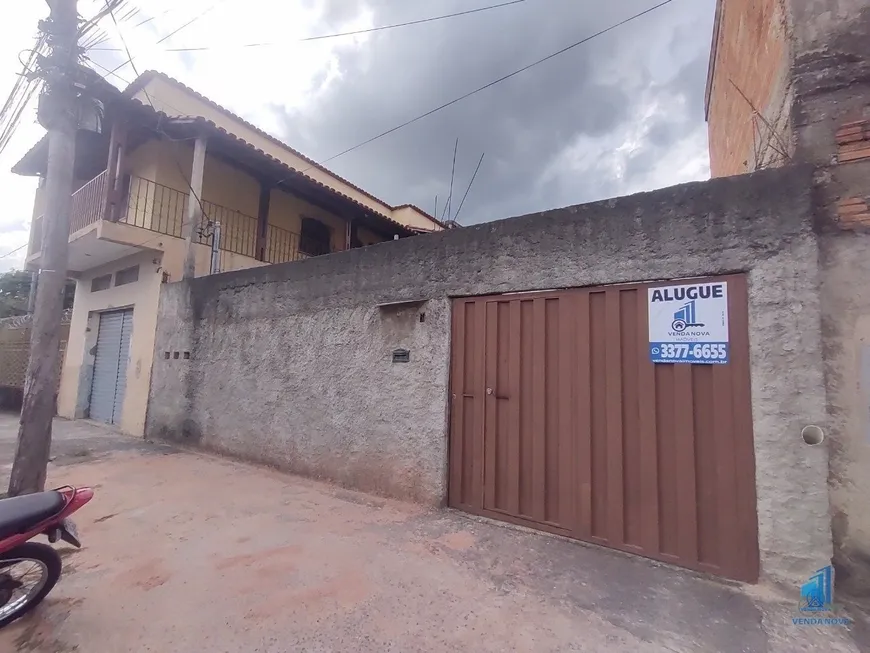 Foto 1 de Casa com 2 Quartos para alugar, 50m² em Justinópolis, Ribeirão das Neves