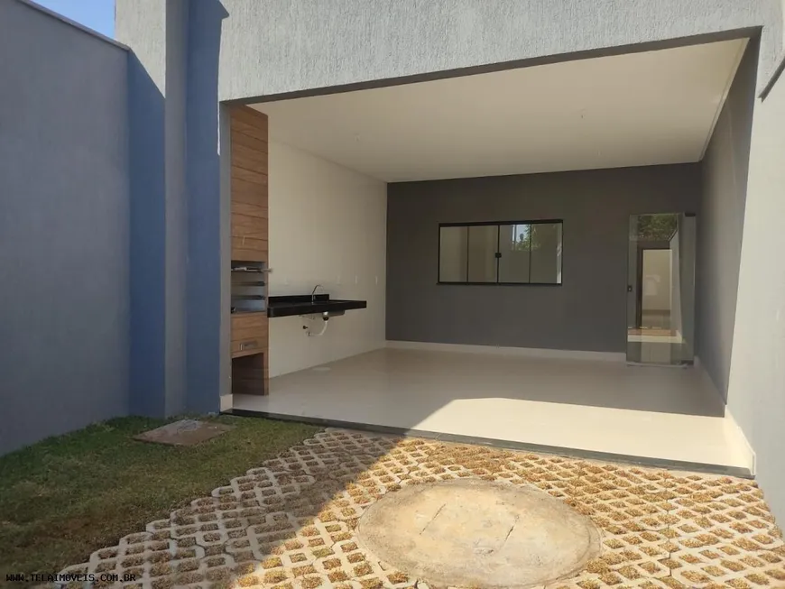 Foto 1 de Casa com 2 Quartos à venda, 130m² em Residencial Solar Bougainville, Goiânia