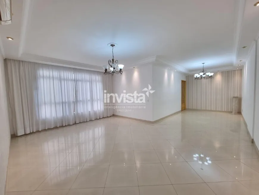 Foto 1 de Apartamento com 3 Quartos à venda, 135m² em Marapé, Santos