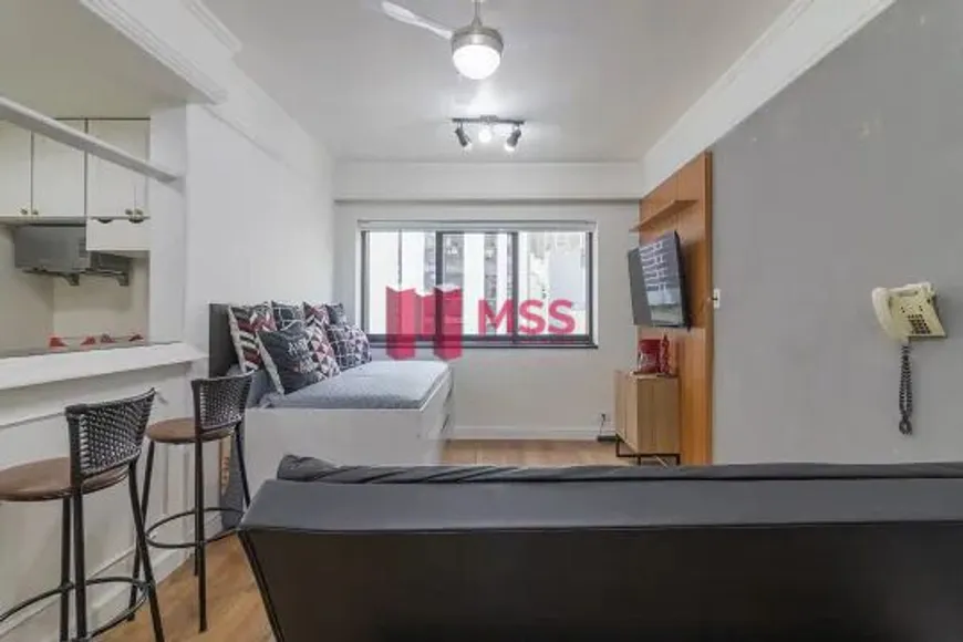 Foto 1 de Flat com 1 Quarto à venda, 45m² em Jardim Paulista, São Paulo